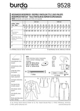 Patron n°9528 : Ensemble Pantalon style Louis Philippe