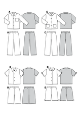 Patron n°9747 : Pyjamas