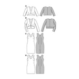 Patron Burda n°6773 : Ensemble robe & veste