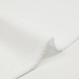 Maille polo coton blanc