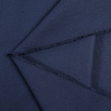 Coton tissé teint bleu marine