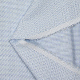 Popeline polycoton fantaisie Gabin bleu