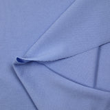 Cornflower blue cotton polo knit
