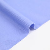 Cornflower blue cotton polo knit