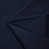Voile polycoton bleu marine