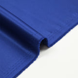 Satin polyester uni Inès bleu roi