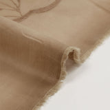 Broderie anglaise festonnée sepia