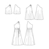 Patron de couture Blouse-Robe CHARLINE