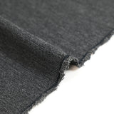 Fine wool blend herringbone anthracite gray