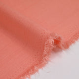 Viscose Laura unie saumon
