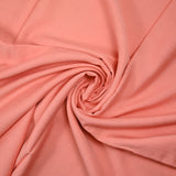 Viscose Laura unie saumon