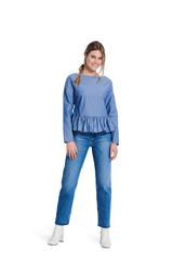 Patron Burda n°5856 : Blouse
