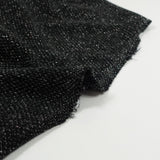 Maille Maya irisée noir