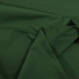 Coton uni vert foncé