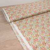 Coton liberty ® Daisy Annabel corail au mètre