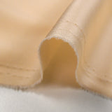 White peach acetate satin-backed crepe
