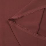 Mousseline de 100% soie unie rouge amarante