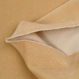 Short sand velvet jersey