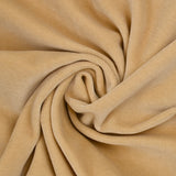 Short sand velvet jersey