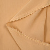 Mousseline crinkle 100% soie unie chair