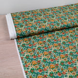 Coton liberty ®  Scotty’s Tiger orange au mètre
