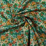 Coton liberty ®  Scotty’s Tiger orange au mètre