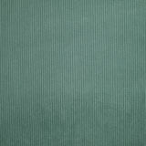 Velours polyester côtelé jade