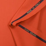 Tissu tailleur 100% laine Super 110's mandarine