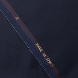 Tissu tailleur 100% laine Super 110's bleu sombre