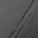 Tissu tailleur 100% laine Super 110's gris chiné