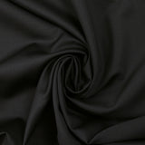 Tissu tailleur 100% laine Super 110's noir