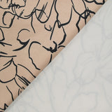 SCUBA TOUCK FLORES ESTIRAS suecas Beige Beige Beige