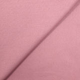 Lin viscose uni bois de rose
