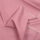 Lin viscose uni bois de rose