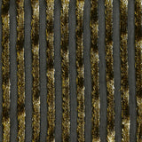 Velours de soie dévoré rayé Lurex fond noir