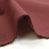 Coton uni vieux rose
