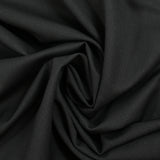 Tissu tailleur laine mélangée sergé Bergame noir