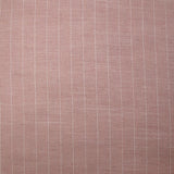 Polyviscose et lin rayé Maud fond rose poudré