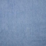Light blue polycoton chambray