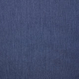 Chambray de polycoton bleu marine