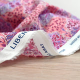 Coton liberty ® Aspley Tile rose au mètre