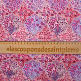 Coton liberty ® Aspley Tile rose au mètre