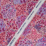 Coton liberty ® Aspley Tile rose au mètre