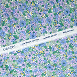 Coton liberty ® Dahlia Dream lavande au mètre