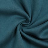Sweat minkee épais bleu pétrole