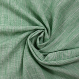 Chambray rayure Lurex Manon fond vert