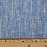 Chambray stripe Lurex Manon blue background