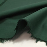 Popeline de coton vert pin