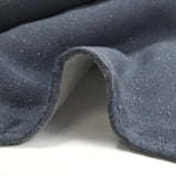 Thick minkee sweatshirt blue jeans
