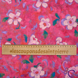 Coton liberty ® Artist Muse fuchsia au mètre